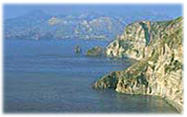 Rocky Tyrrhenian coasts: the Aeolian Islands.