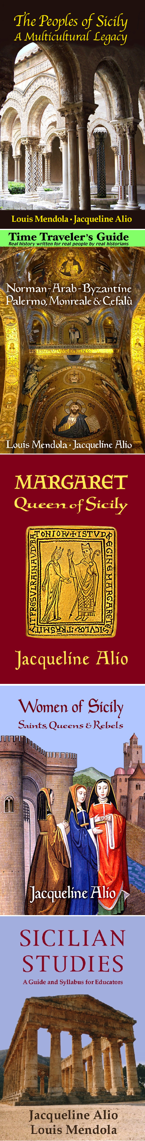 Books about Sicily.
