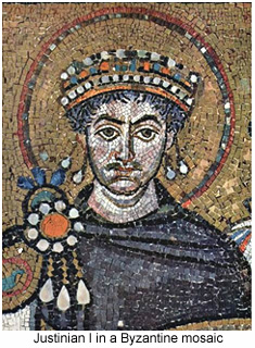 Emperor Justinian I.