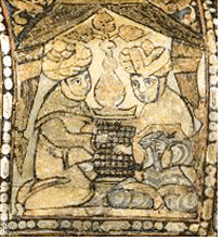 In Palermo's Palatine Chapel.