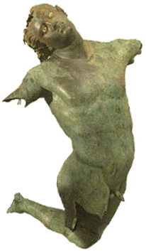 The dancing satyr.