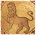 The lion of England in Sicily.