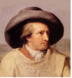 Detail, Goethe in the Campagna, by Tischbein.