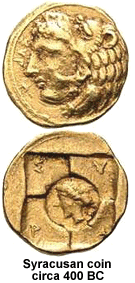 Coin from Syracuse.