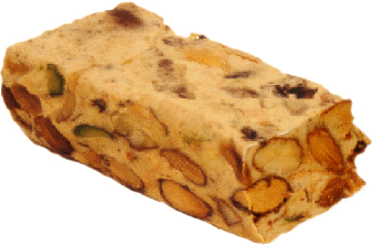 Torrone candy.