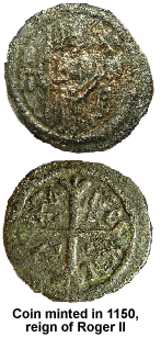 Norman coin, 1150.