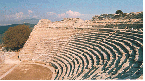Segesta's amphitheatre.