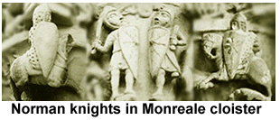 Norman knights at Monreale.