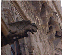 Gargoyle at Palazzo Abatellis, Palermo.