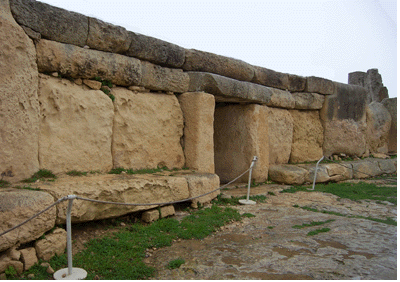 Hagar Qim temple, Malta.