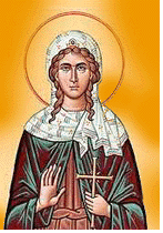 Icon of Saint Agatha.