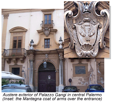 Rococo grandeur: Palazzo Gangi.