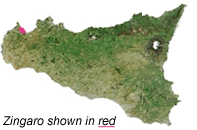 Location of the Zingaro Nature reserve. Location of the Zingaro Nature Reserve.