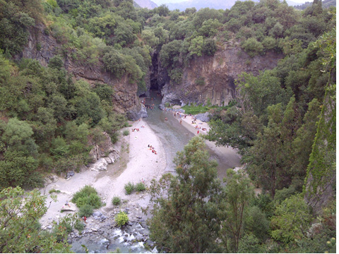 Alcantara Gorge.