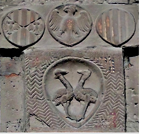Sclafani coat of arms.