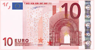 Ten euros.