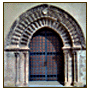 Arched portals.