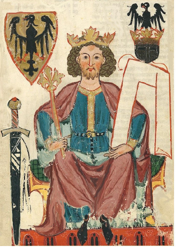 Henry VI in the Manesse Codex.