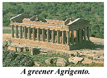 Agrigento's Concord Temple today.