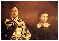 Francesco II and Maria Sophia.