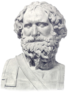 Bust of Archimedes? It's really Archidamos II of Sparta.