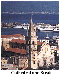 Messina Cathedral and Port.