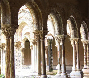 Monreale Cloister.