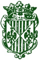 Coat of arms of the Kingdom of Sicily, from a 16th century engraving.