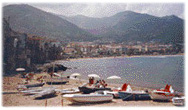 The beach of Cefalu.